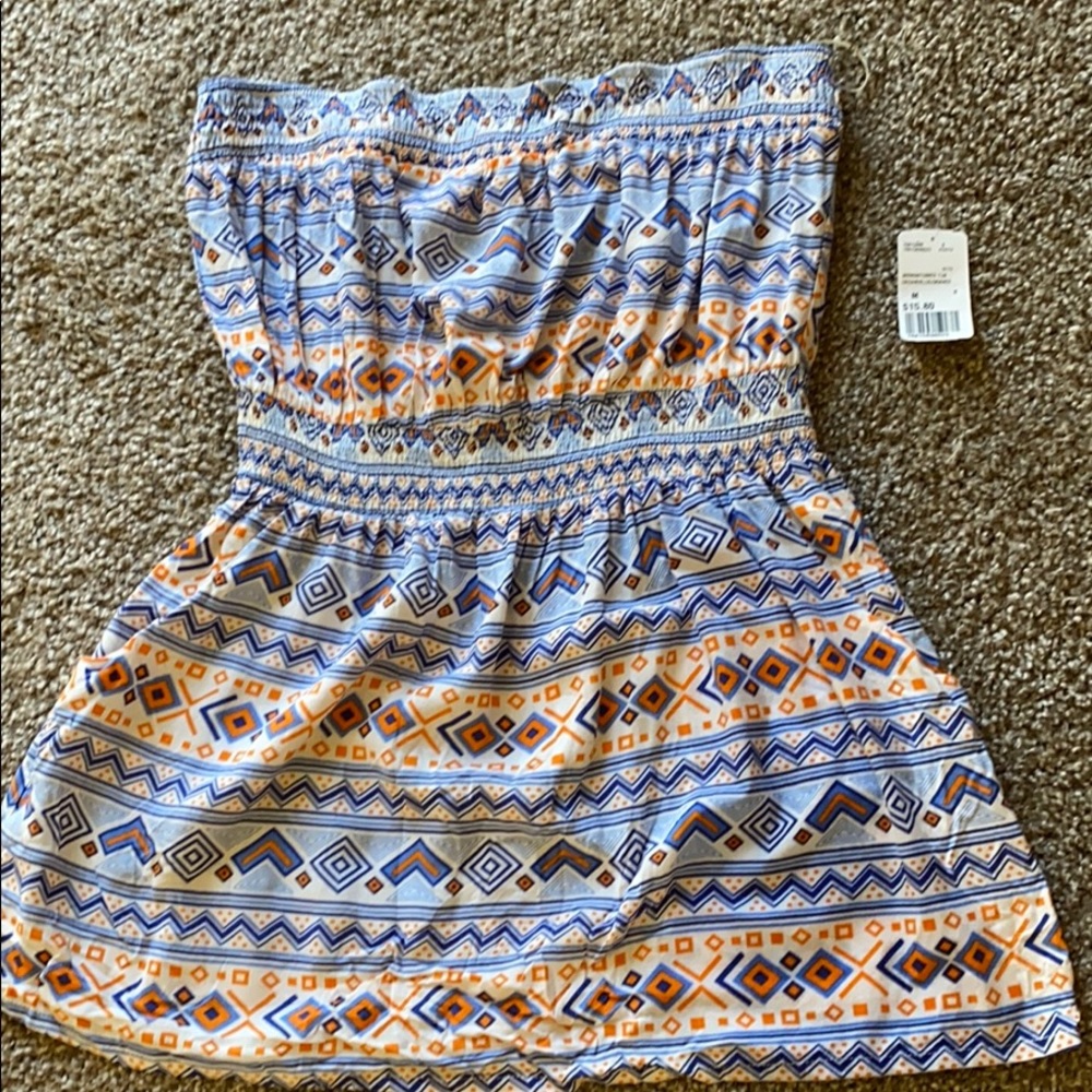 Tunic dress with pockets
